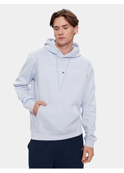 Tommy Jeans Bluza Linear Logo DM0DM17985 Niebieski Regular Fit ze sklepu MODIVO w kategorii Bluzy męskie - zdjęcie 182756668