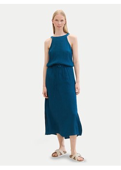 Tom Tailor Sukienka letnia 1041514 Niebieski Regular Fit ze sklepu MODIVO w kategorii Sukienki - zdjęcie 182756686
