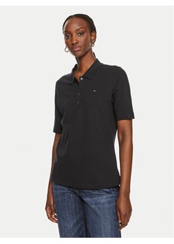 Tommy Hilfiger Polo WW0WW43224 Granatowy Regular Fit ze sklepu MODIVO w kategorii Bluzki damskie - zdjęcie 182756728
