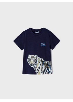 Mayoral T-Shirt 3007 Granatowy Regular Fit ze sklepu MODIVO w kategorii T-shirty chłopięce - zdjęcie 182756868