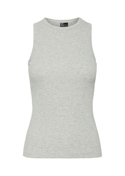 Pieces Top May 17154480 Szary Slim Fit ze sklepu MODIVO w kategorii Bluzki damskie - zdjęcie 182756896