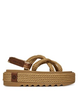 Bohonomad Sandały Bodrum BOD.0012.CPS Beżowy ze sklepu MODIVO w kategorii Espadryle damskie - zdjęcie 182756955