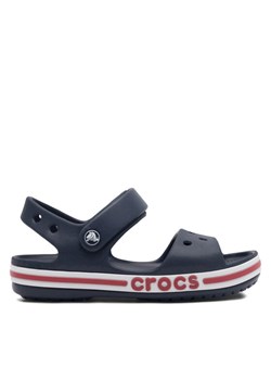 Crocs Sandały BAYABAND SANDAL K 205400-4CC Niebieski ze sklepu MODIVO w kategorii Sandały dziecięce - zdjęcie 182756965
