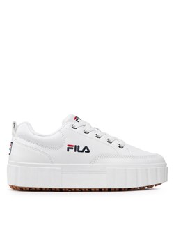 Fila Sneakersy Sandblast L Wmn FFW0060.10004 Biały ze sklepu MODIVO w kategorii Buty sportowe damskie - zdjęcie 182756977