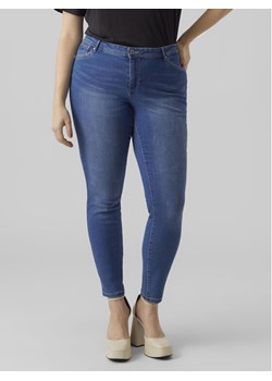 Vero Moda Curve Jeansy Fanya 10287061 Niebieski Slim Fit ze sklepu MODIVO w kategorii Jeansy damskie - zdjęcie 182757017