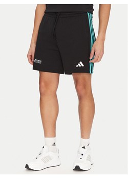 adidas Szorty sportowe Mercedes - AMG Petronas Formula One Team DNA JV5429 Czarny Regular Fit ze sklepu MODIVO w kategorii Spodenki męskie - zdjęcie 182757058