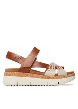 Pikolinos Sandały W4N-0968C1 Beżowy ze sklepu MODIVO w kategorii Sandały damskie - zdjęcie 182757069