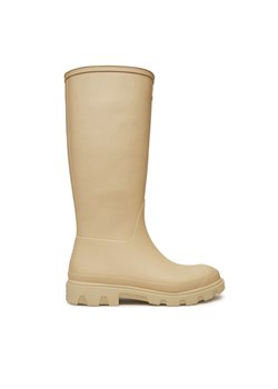 Hunter Kalosze Downpour Tall Wellington HFRW0001251 Beżowy ze sklepu MODIVO w kategorii Kalosze damskie - zdjęcie 182757099