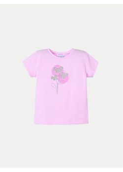 Mayoral T-Shirt 174 Różowy Regular Fit ze sklepu MODIVO w kategorii Bluzki dziewczęce - zdjęcie 182757139