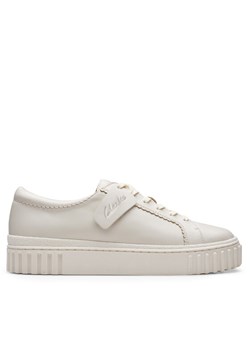 Clarks Sneakersy Mayhill Walk 26177817 Biały ze sklepu MODIVO w kategorii Buty sportowe damskie - zdjęcie 182757349
