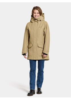 Didriksons Parka Frida Wns Parka 7 504815 Beżowy Regular Fit ze sklepu MODIVO w kategorii Parki damskie - zdjęcie 182757588