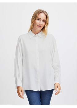 Fransa Koszula 20612465 Biały Regular Fit ze sklepu MODIVO w kategorii Koszule damskie - zdjęcie 182757616
