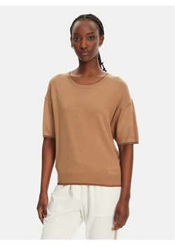 Liu Jo Sweter WA5383 MS49I Brązowy Regular Fit ze sklepu MODIVO w kategorii Swetry damskie - zdjęcie 182757637