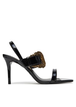 Versace Jeans Couture Sandały 78VA3S71 Czarny ze sklepu MODIVO w kategorii Sandały damskie - zdjęcie 182757658