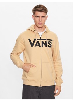 Vans Bluza Mn Vans Classic Zip Hoodie Ii VN0A456C Beżowy Classic Fit ze sklepu MODIVO w kategorii Bluzy męskie - zdjęcie 182757747