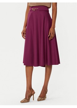 Rinascimento Spódnica midi CFC0121918003 Bordowy Regular Fit ze sklepu MODIVO w kategorii Spódnice - zdjęcie 182757758