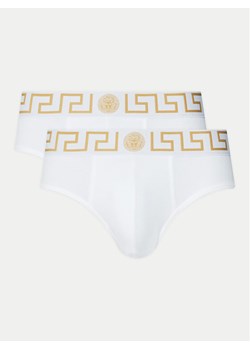 Versace Komplet 2 par slipów AU10180 1A10011 Biały ze sklepu MODIVO w kategorii Majtki męskie - zdjęcie 182757798