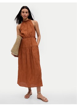Gap Sukienka letnia 549270-00 Brązowy Regular Fit ze sklepu MODIVO w kategorii Sukienki - zdjęcie 182757827