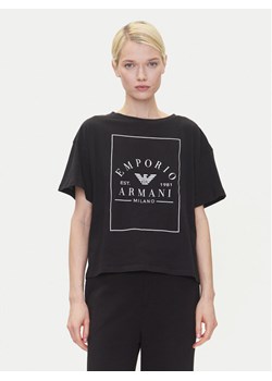 Emporio Armani Underwear T-Shirt EW000553 AF10887 UC001 Czarny Loose Fit ze sklepu MODIVO w kategorii Bluzki damskie - zdjęcie 182757997