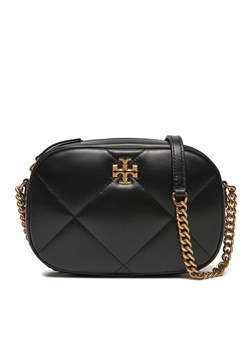 Tory Burch Torebka Kira Diamond Quilt Camera Bag 154715 Czarny ze sklepu MODIVO w kategorii Listonoszki - zdjęcie 182758005