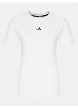 adidas Koszulka techniczna Techfit Compression JE6699 Biały Slim Fit ze sklepu MODIVO w kategorii T-shirty męskie - zdjęcie 182758075