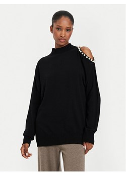 Kontatto Sweter 3M0179 Czarny Regular Fit ze sklepu MODIVO w kategorii Swetry damskie - zdjęcie 182758076