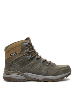 Jack Wolfskin Trekkingi Refugio Prime Texapore Mid M 4059691 Brązowy ze sklepu MODIVO w kategorii Buty trekkingowe męskie - zdjęcie 182758148