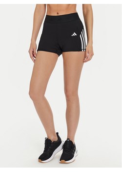 adidas Szorty sportowe Hyperglam IN9299 Czarny Slim Fit ze sklepu MODIVO w kategorii Szorty - zdjęcie 182758178