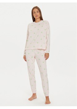 United Colors Of Benetton Piżama 360T3P030 Różowy Regular Fit ze sklepu MODIVO w kategorii Piżamy damskie - zdjęcie 182758235