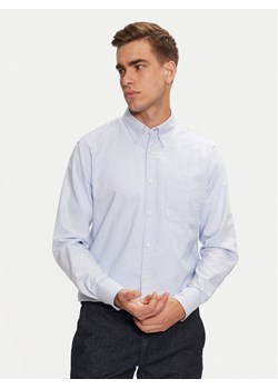 United Colors Of Benetton Koszula 5FGBUQ04C Błękitny Regular Fit ze sklepu MODIVO w kategorii Koszule męskie - zdjęcie 182758297