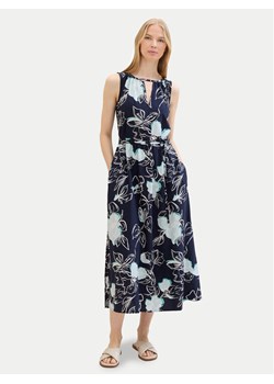 Tom Tailor Sukienka letnia 1041530 Granatowy Regular Fit ze sklepu MODIVO w kategorii Sukienki - zdjęcie 182758316