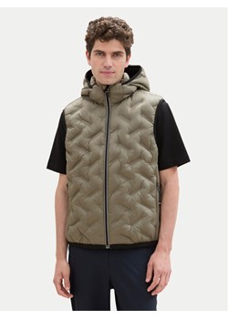 Tom Tailor Kamizelka 1041313 Zielony Regular Fit ze sklepu MODIVO w kategorii Kamizelki męskie - zdjęcie 182758336