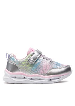 Leaf Sneakersy Malmen LMALM101P Srebrny ze sklepu MODIVO w kategorii Buty sportowe dziecięce - zdjęcie 182758475