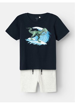 NAME IT Komplet t-shirt i spodenki Junik 13226119 Kolorowy Regular Fit ze sklepu MODIVO w kategorii Komplety niemowlęce - zdjęcie 182758518