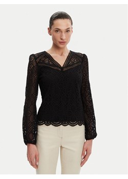 Morgan Bluzka 241-TOULI Czarny Regular Fit ze sklepu MODIVO w kategorii Bluzki damskie - zdjęcie 182758577