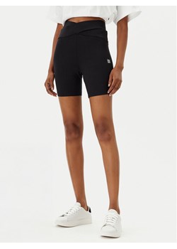 HUGO Kolarki Ivy 50540169 Czarny Slim Fit ze sklepu MODIVO w kategorii Szorty - zdjęcie 182758636