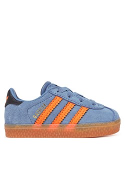 adidas Sneakersy Gazelle Comfort Closure JP7134 Granatowy ze sklepu MODIVO w kategorii Buty sportowe dziecięce - zdjęcie 182758728