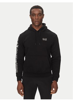 EA7 Emporio Armani Bluza 7M000570 AF10377 MC001 Czarny Regular Fit ze sklepu MODIVO w kategorii Bluzy męskie - zdjęcie 182758729