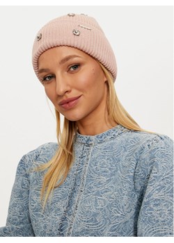 Guess Czapka AW5198 POL01 Różowy ze sklepu MODIVO w kategorii Czapki zimowe damskie - zdjęcie 182758777