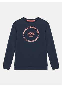 Jack&Jones Junior Bluza 12270178 Granatowy Relaxed Fit ze sklepu MODIVO w kategorii Bluzy chłopięce - zdjęcie 182758807