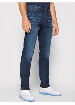 Jack&Jones Jeansy Tim 12118215 Granatowy Slim Fit ze sklepu MODIVO w kategorii Jeansy męskie - zdjęcie 182758896