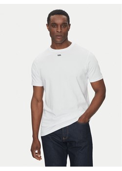 KARL LAGERFELD T-Shirt 755058 552235 Biały Regular Fit ze sklepu MODIVO w kategorii T-shirty męskie - zdjęcie 182758927