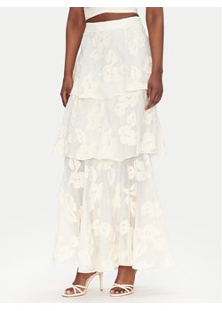 ACCESS FASHION Spódnica maxi 53-6025-558 Écru Regular Fit ze sklepu MODIVO w kategorii Spódnice - zdjęcie 182758937