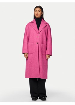 Pieces Płaszcz przejściowy Jili 17141583 Różowy Regular Fit ze sklepu MODIVO w kategorii Płaszcze damskie - zdjęcie 182758956