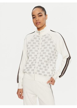 Liu Jo Sport Kardigan TF4224 MS63L Biały Regular Fit ze sklepu MODIVO w kategorii Swetry damskie - zdjęcie 182758987