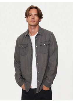 Pepe Jeans Koszula jeansowa PM308586 Szary Regular Fit ze sklepu MODIVO w kategorii Koszule męskie - zdjęcie 182758998
