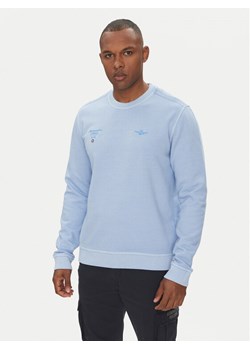 Aeronautica Militare Bluza 251FE1991F583 Błękitny Regular Fit ze sklepu MODIVO w kategorii Bluzy męskie - zdjęcie 182759138