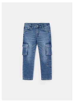Mayoral Jeansy 4534 Niebieski Regular Fit ze sklepu MODIVO w kategorii Spodnie dziewczęce - zdjęcie 182759195