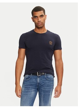 Versace T-Shirt AUU01005 1A1001 Granatowy Regular Fit ze sklepu MODIVO w kategorii T-shirty męskie - zdjęcie 182759258