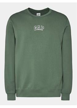 Gap Bluza 753777-00 Zielony Regular Fit ze sklepu MODIVO w kategorii Bluzy męskie - zdjęcie 182759295
